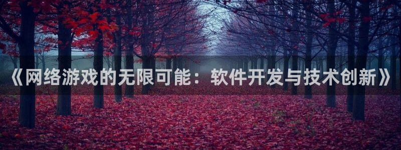沐鸣277 77注册：《网络游戏的无限可能：软件开发与技术创新》
